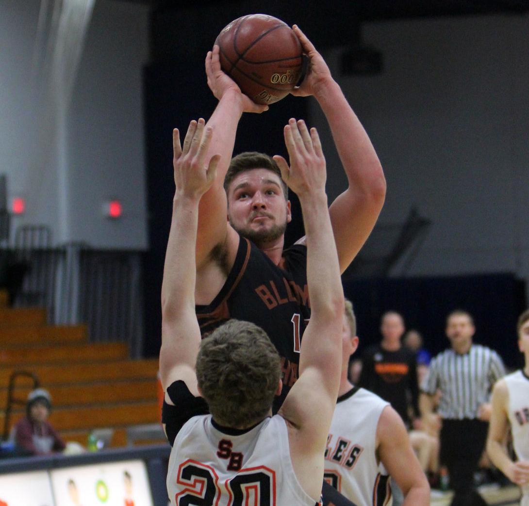 Bloomer boys basketball vs Stanley-Boyd at UW-Stout 12-1-18